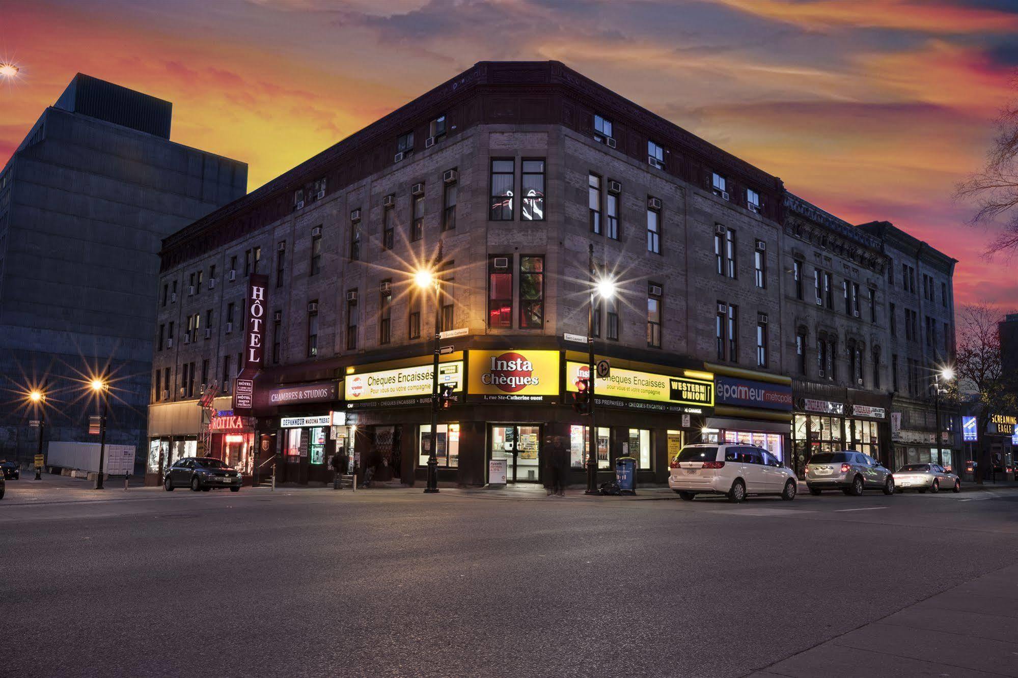 Hotel Abri Du Voyageur Montreal Exterior foto